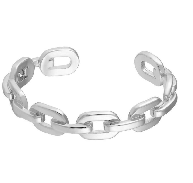 Kaye Link Bracelet LG- Silver
