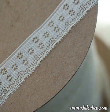 Ivory Raschel Lace - Capri