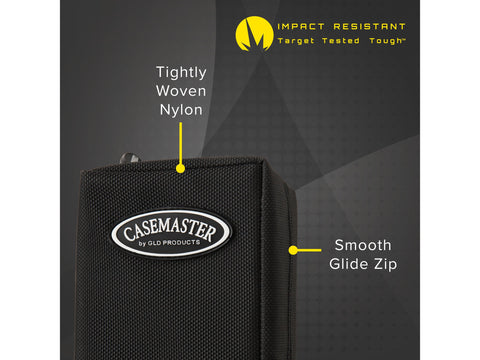 Image of Casemaster Elite Jr Black Nylon Dart Case - HomeFitPlay
