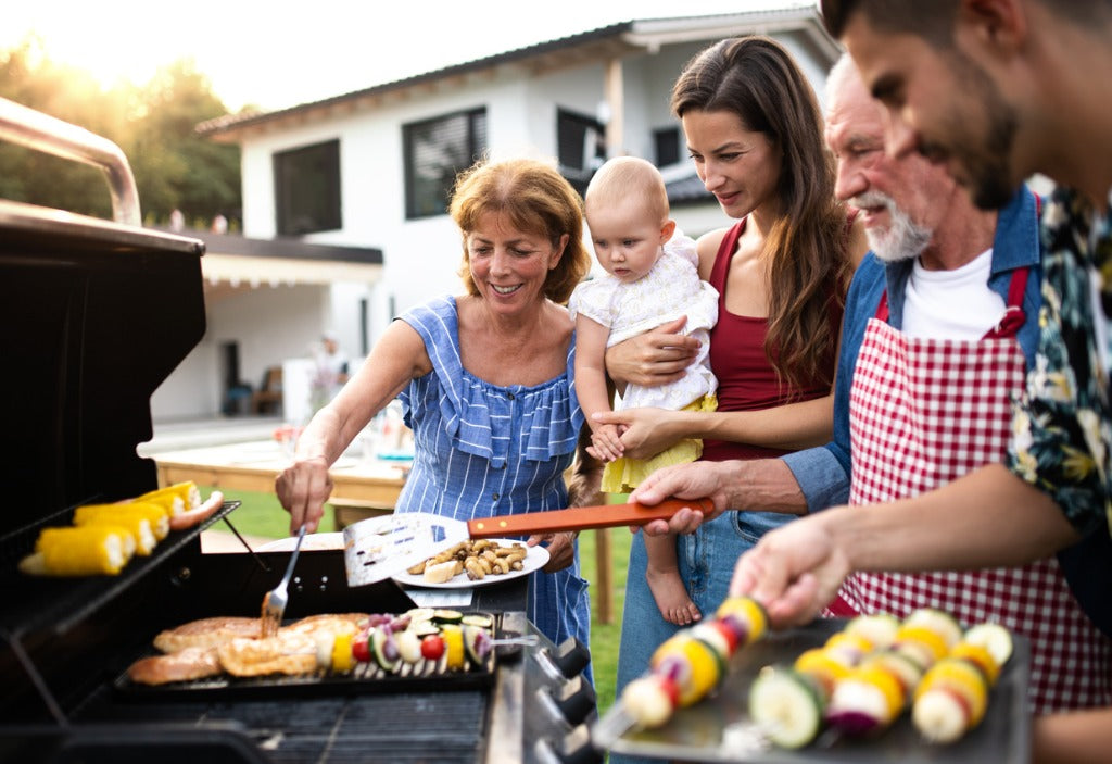 family-having-a-backyard-barbecue