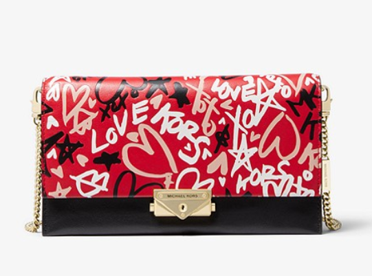 michael kors graffiti bag