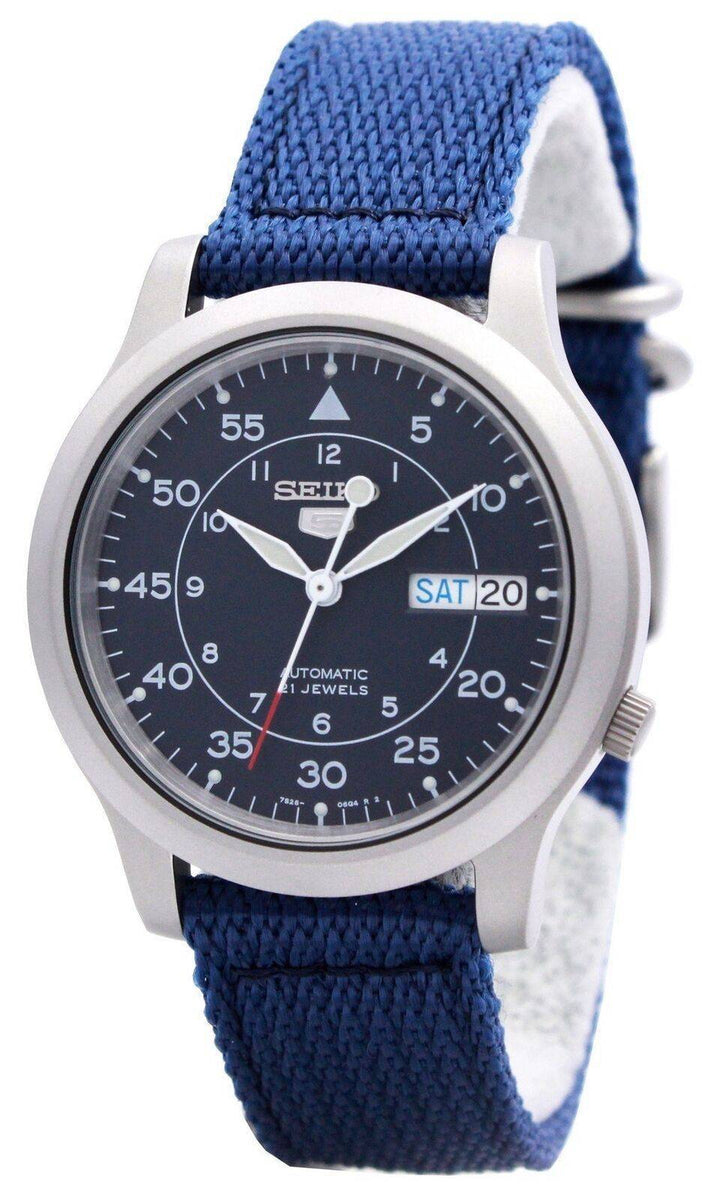 Seiko 5 Military Automatic Nylon Strap SNK807K2 Men's Watch – Watch Depot NZ