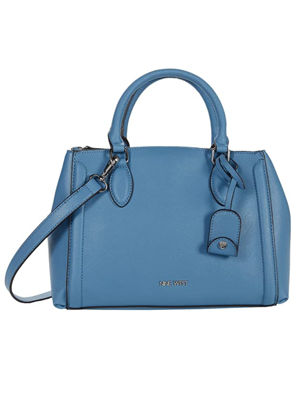 Nine West Colby Satchel Bag Blue – Watch Depot NZ