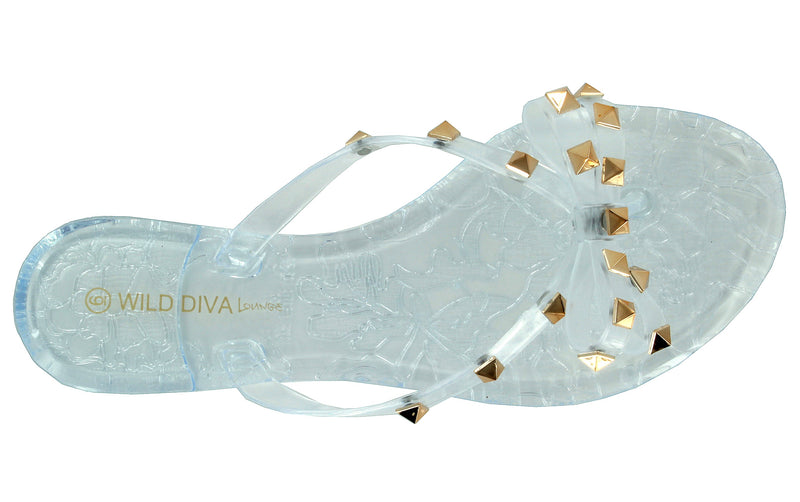 wild diva jelly sandals