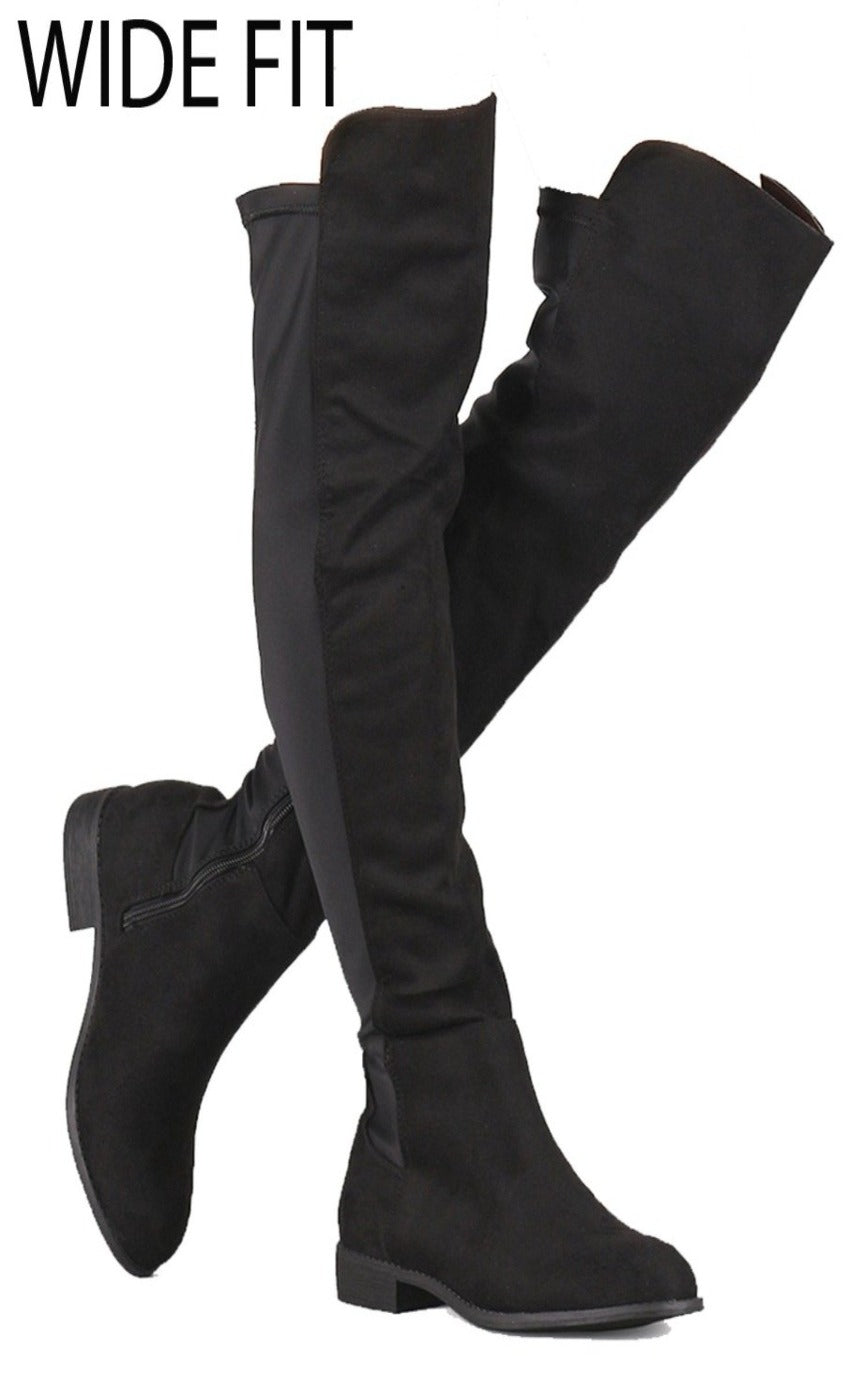 wild diva knee high boots