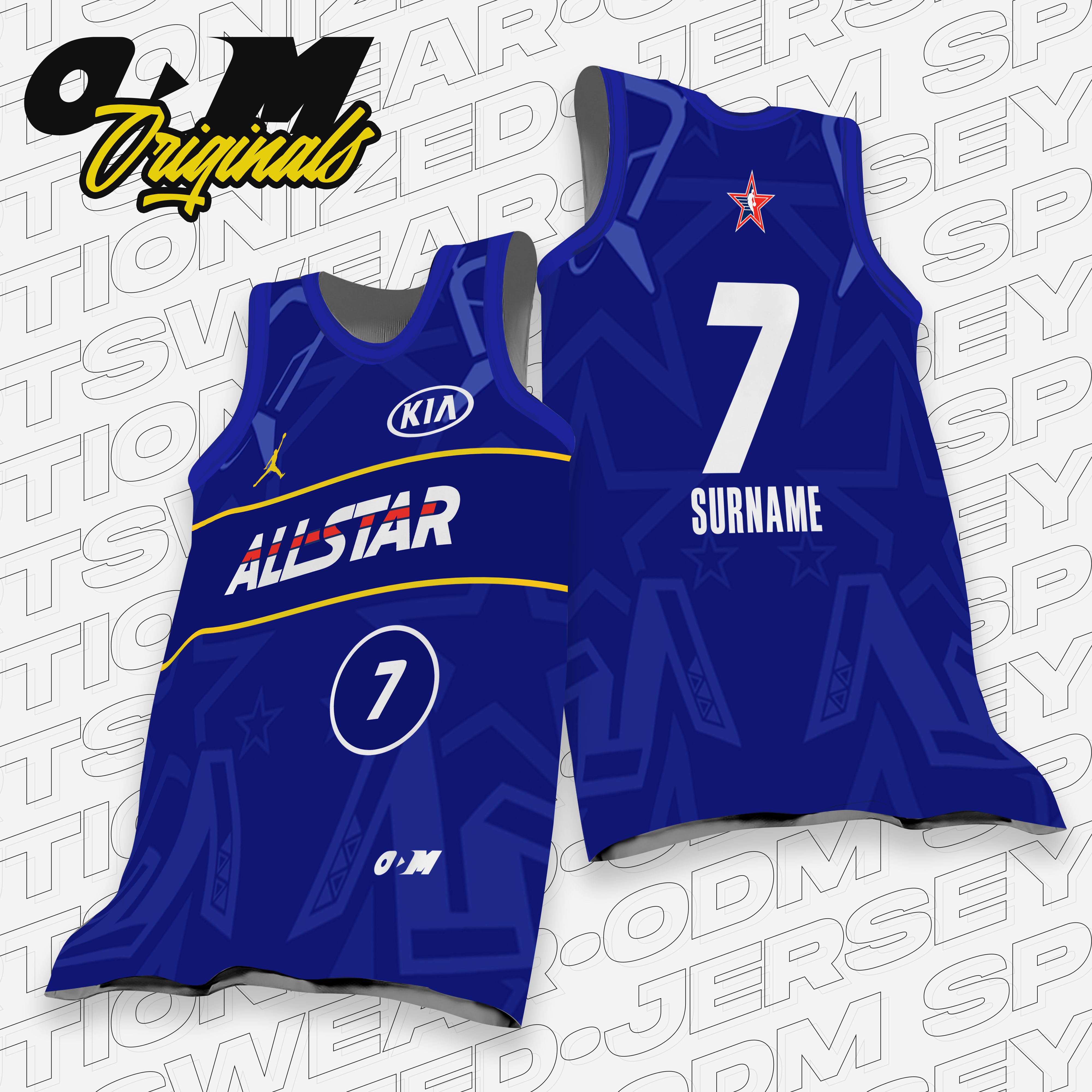 nba all star 2021 jersey design