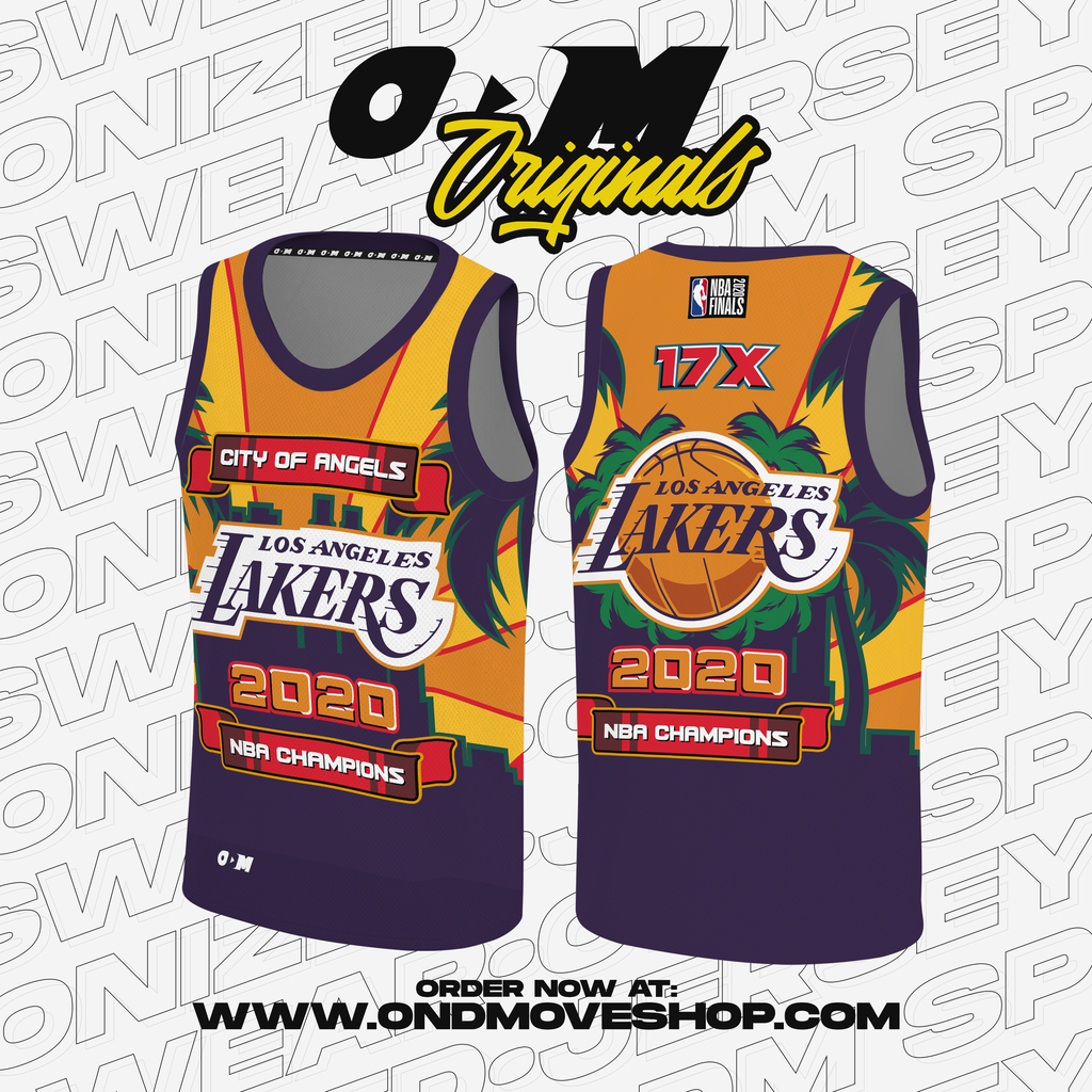 LA Lakers LeBron James 2020-2021 City Edition Jersey – On D' Move