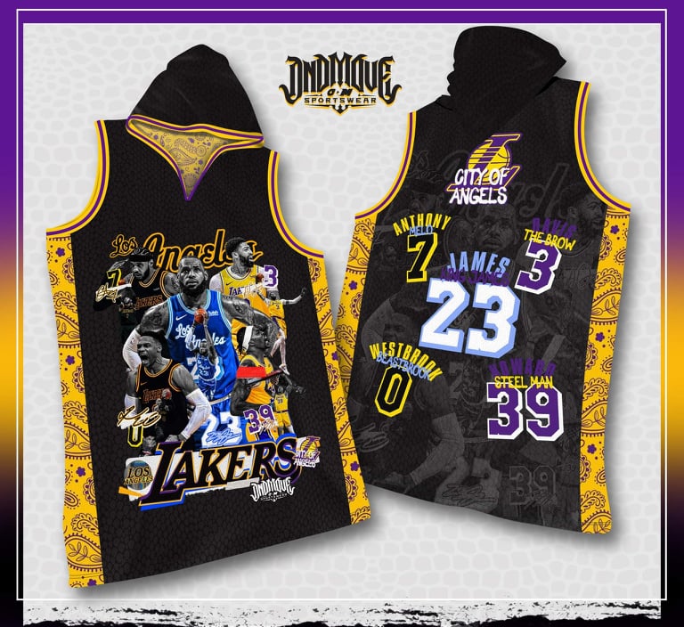ODM Sportswear - Lakers Squad Jersey Hood Now available!