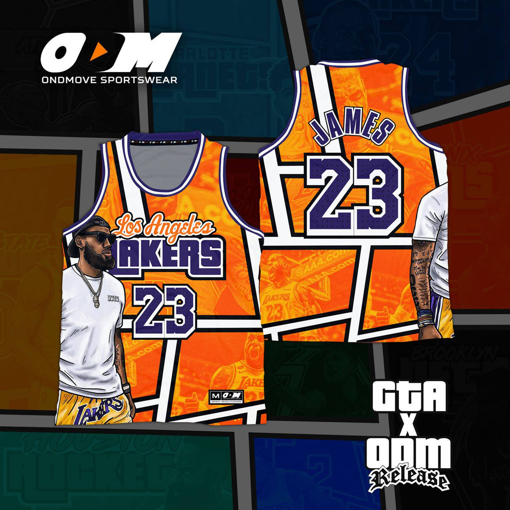 ODM Sportswear - LA Clippers BIG LOGO jersey now