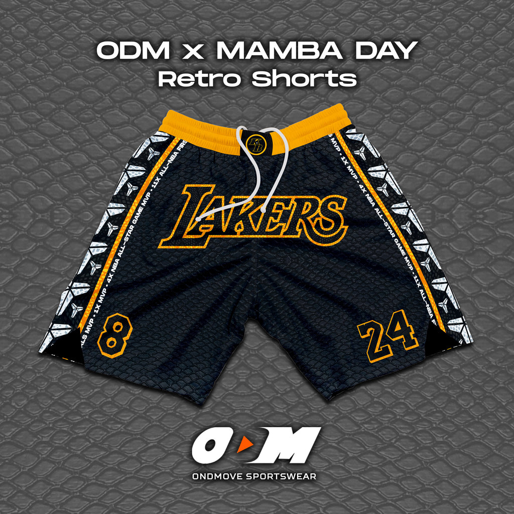 Mamba Academy Retro Shorts – On D' Move Sportswear