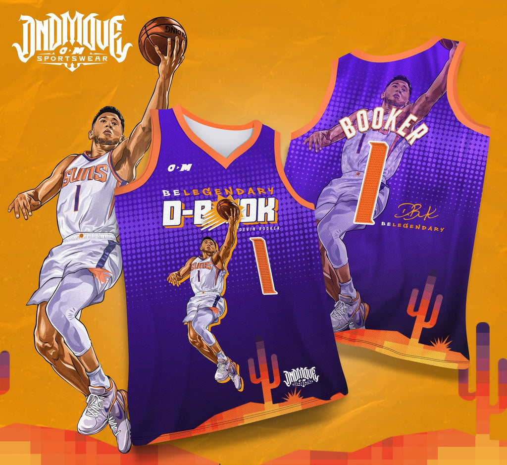 PHOENIX SUNS Orange Retro Jersey – On D' Move Sportswear