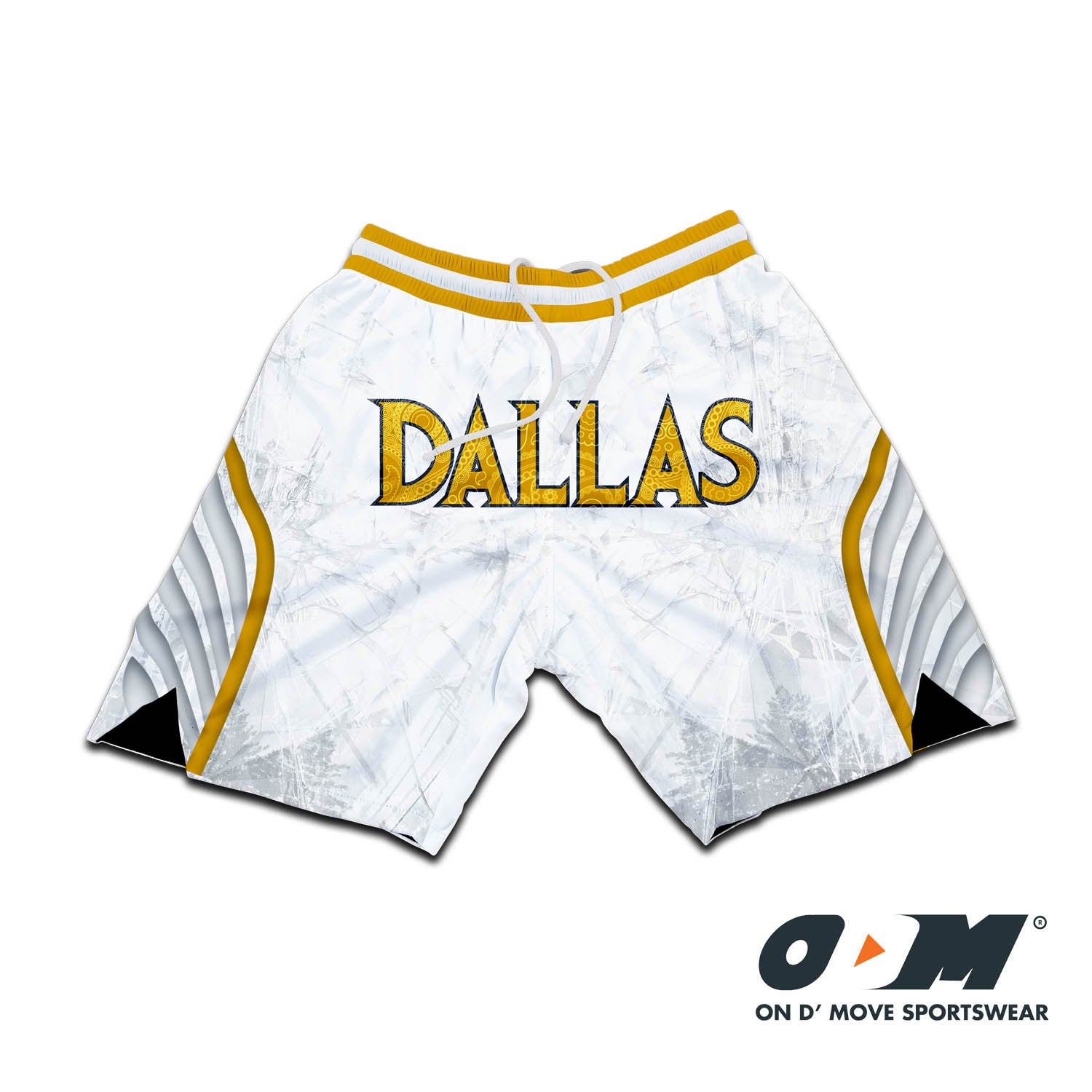 Dallas Mavericks 2021 City Edition Retro Shorts On D Move Sportswear