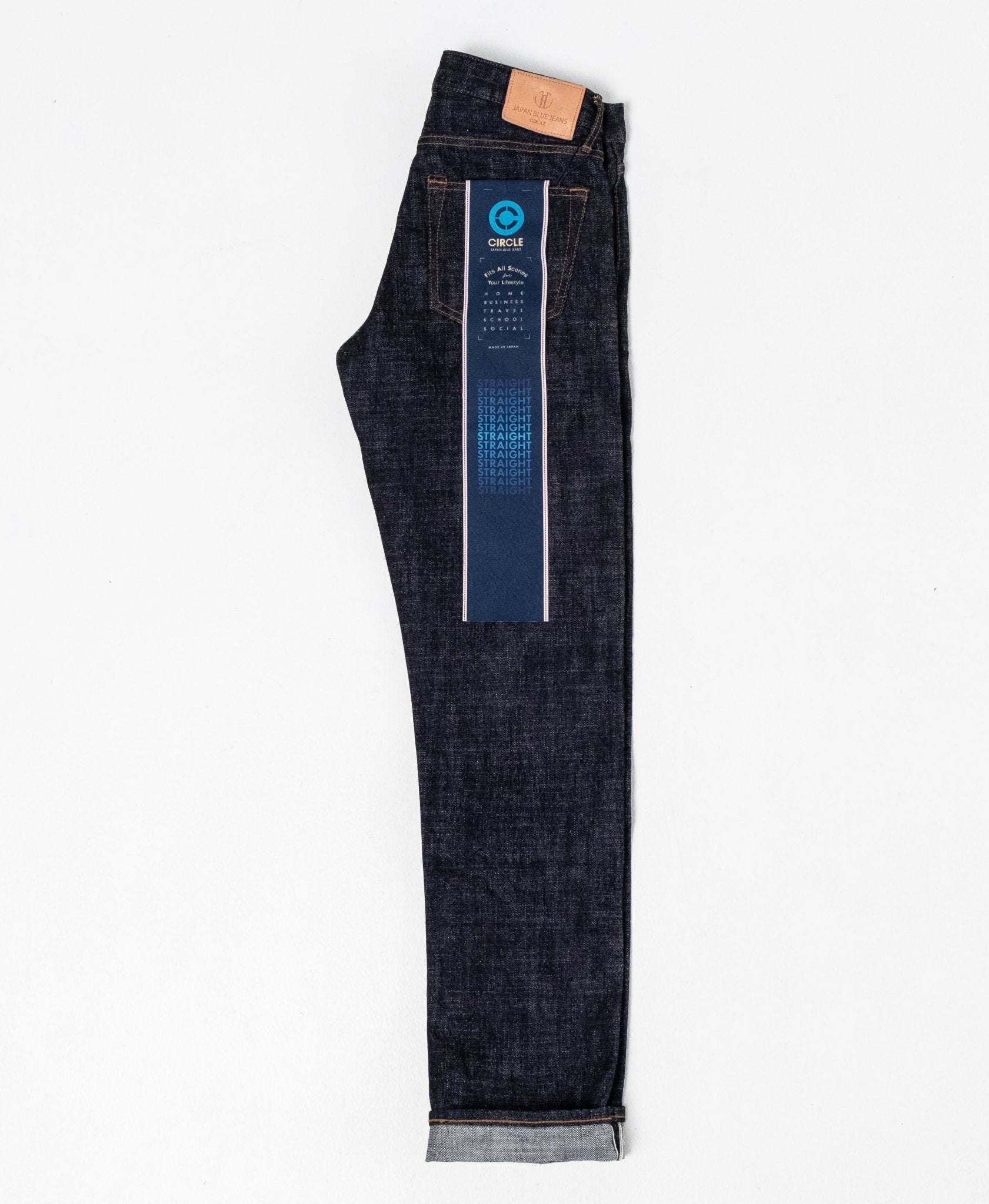 J366 Circle 16.5 Oz Straight Jeans