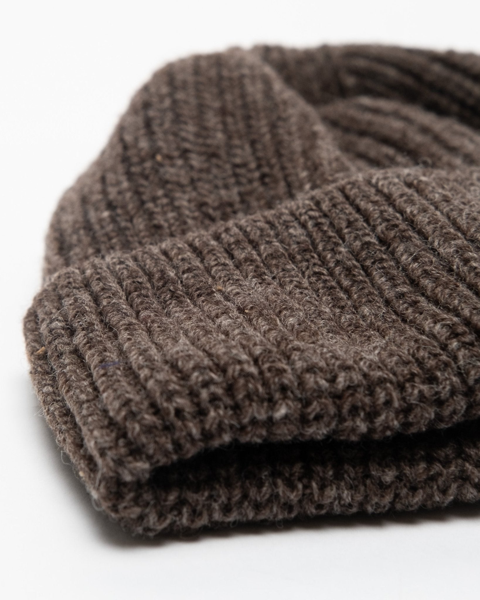 Knit Watch Cap Brown