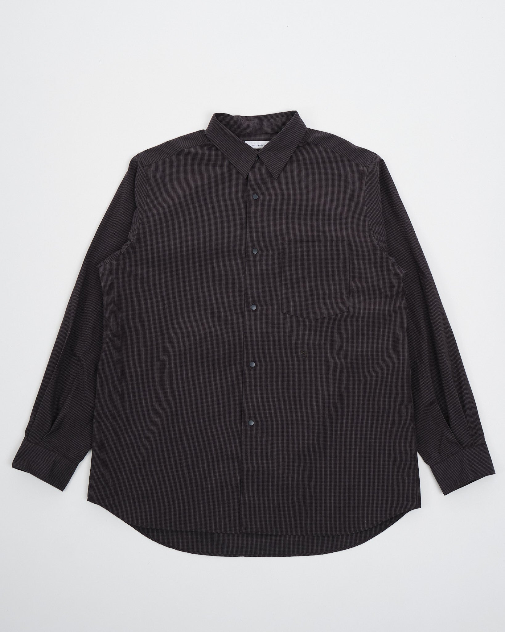 NANAMICA | Cotton Wool Deck Shirt Khaki | MEADOW