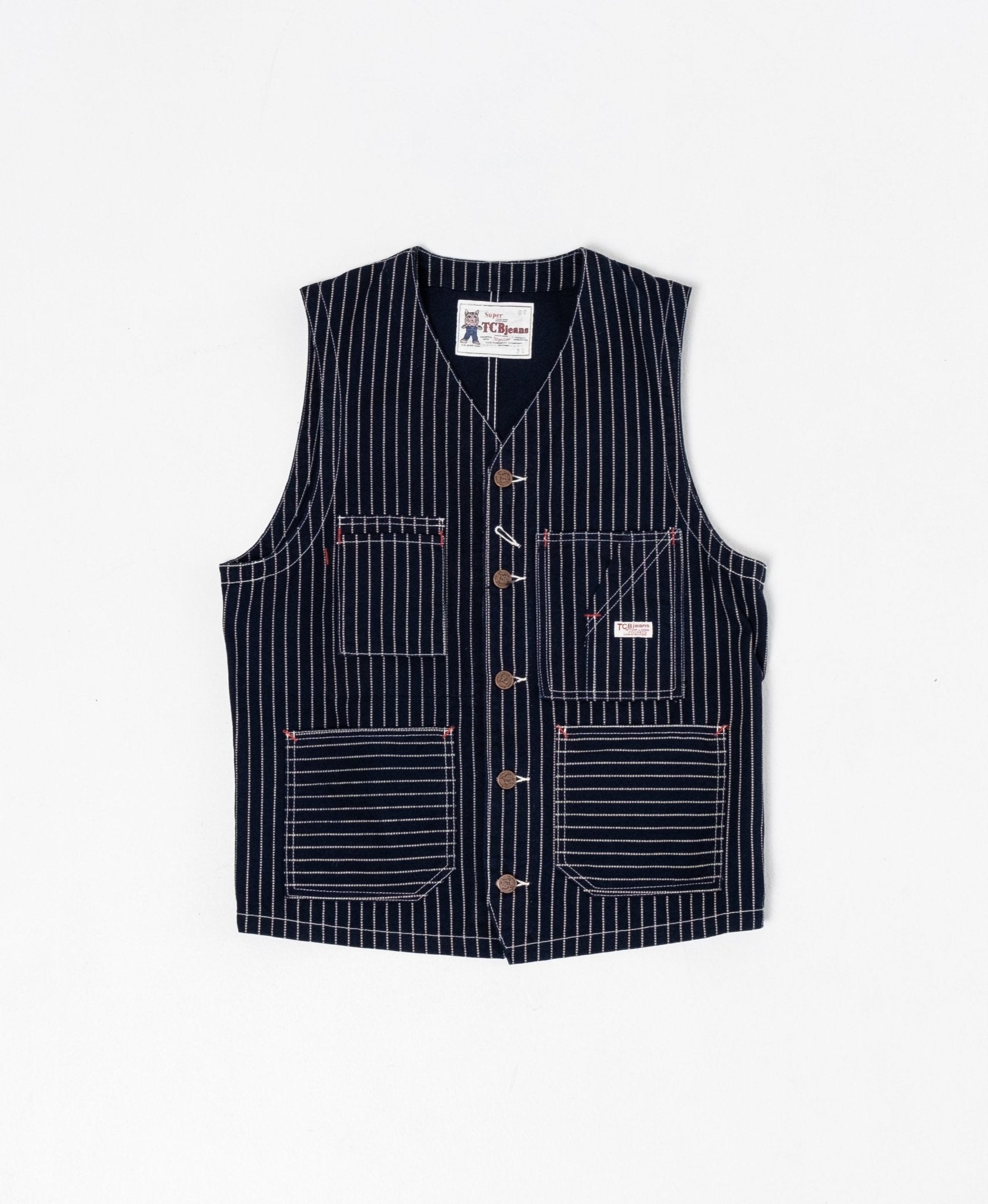 Tabbys Vest Blue Wabash