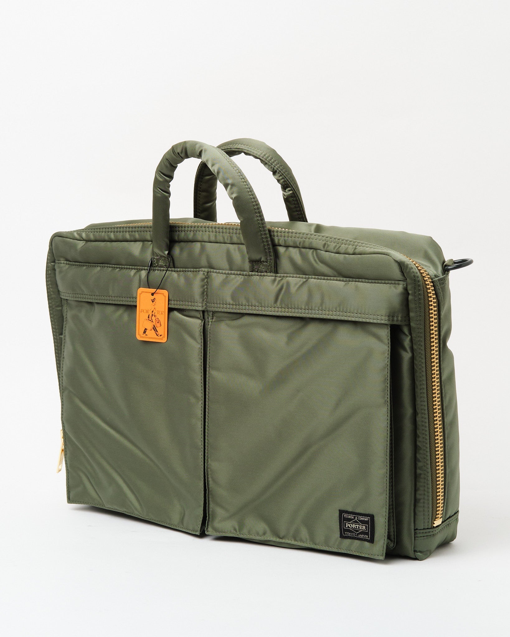 Tanker 2Way Briefcase Sage Green