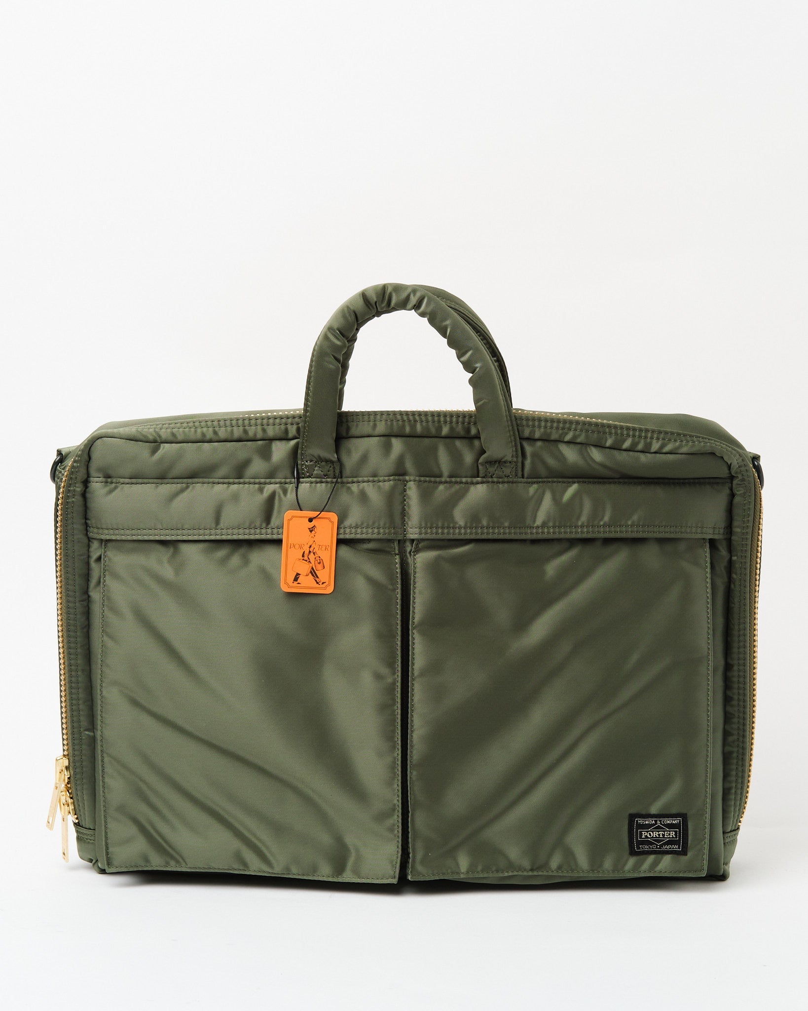 Tanker 2Way Briefcase Sage Green