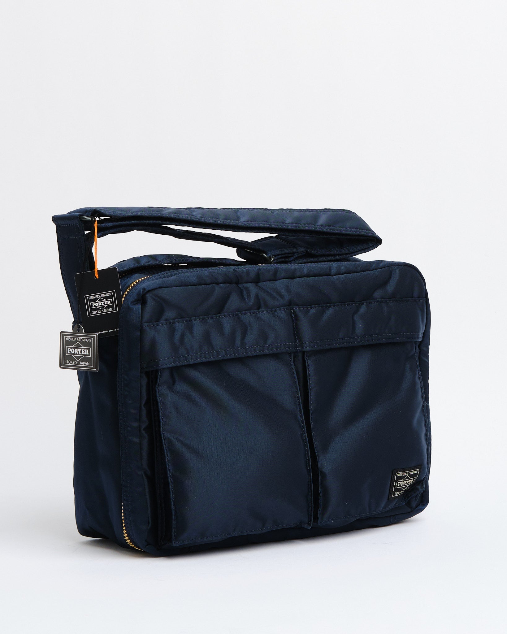 TANKER SHOULDER BAG (L) IRON BLUE