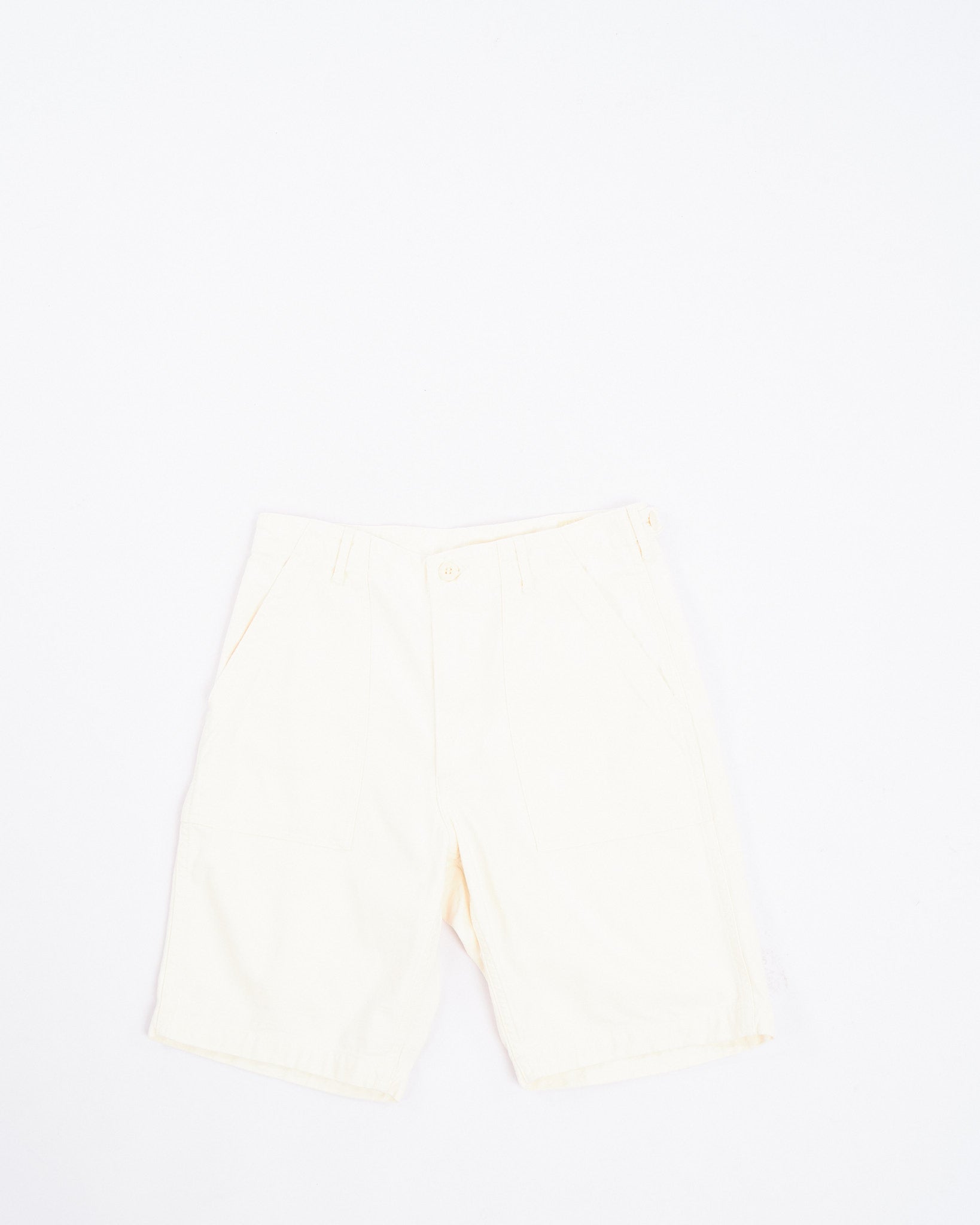 US ARMY FATIGUE SHORTS ECRU