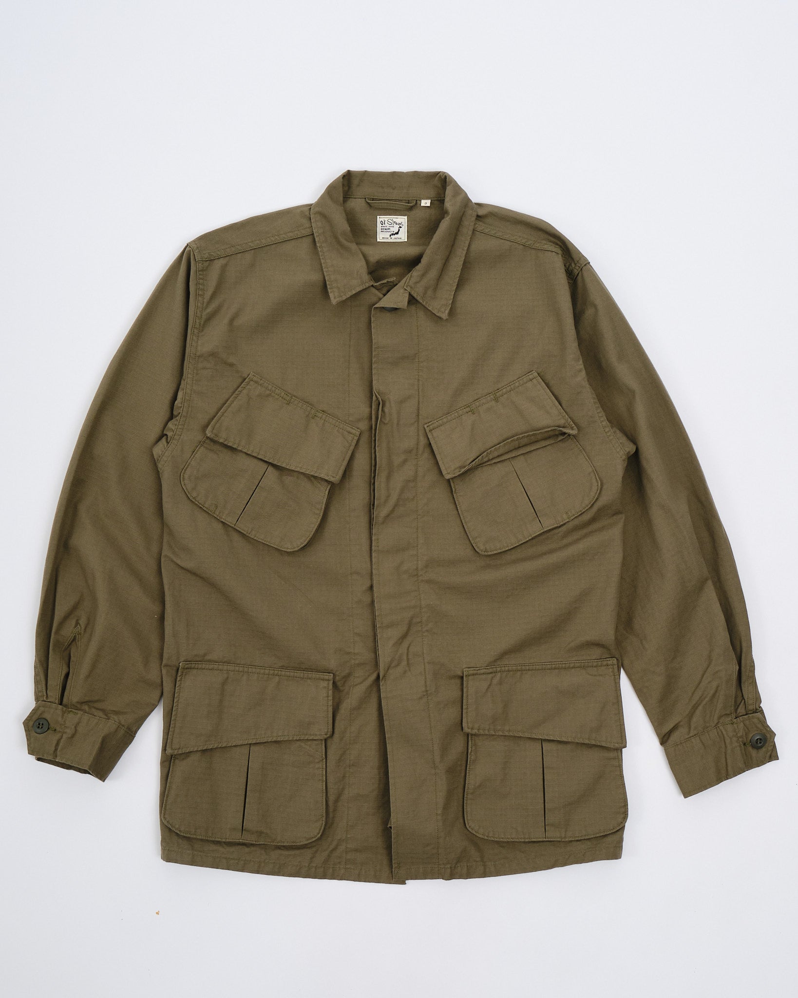 US ARMY TROPICAL JACKET ARMY GREEN