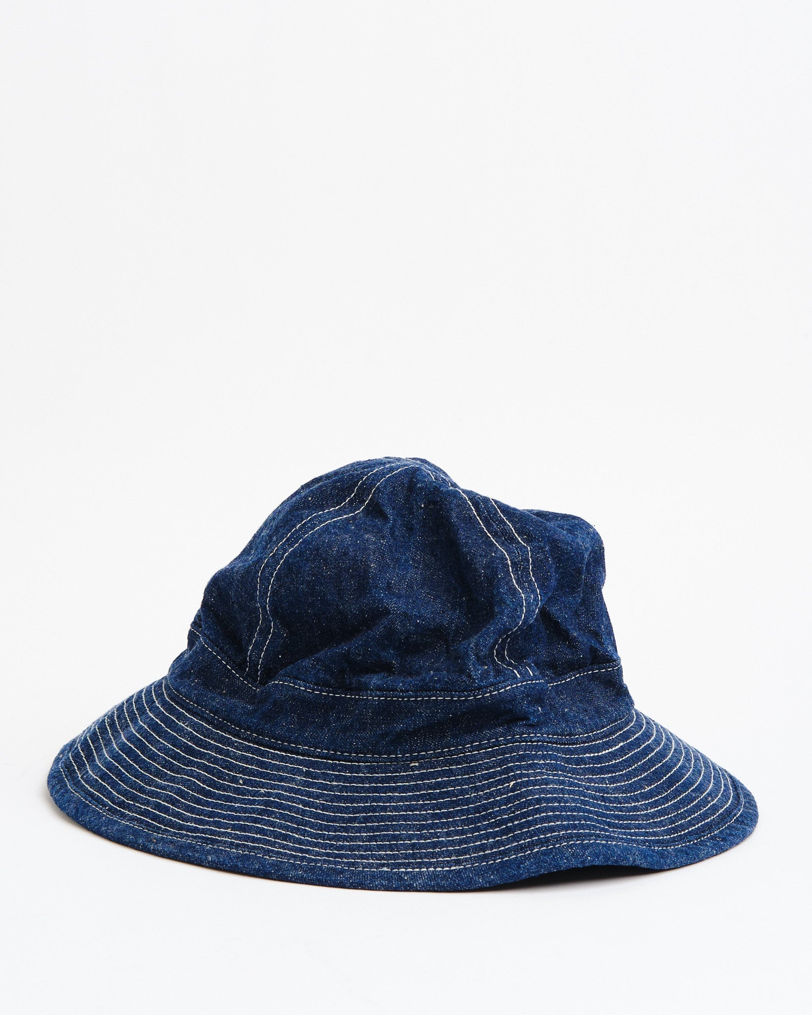 US NAVY HAT DENIM ONE WASH