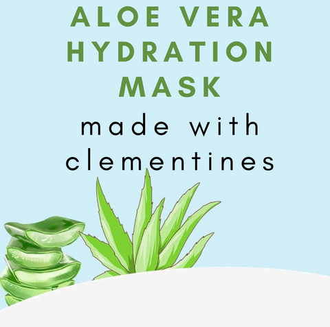 Face the vibes treatment mask with aloe vera and clementine