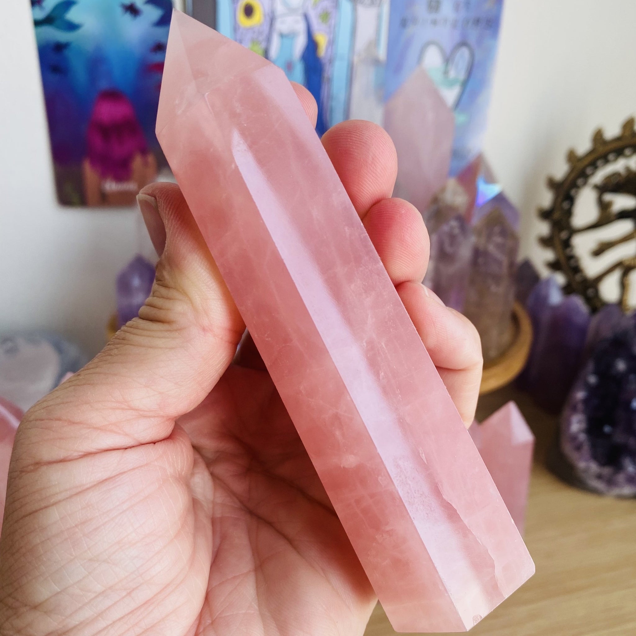 rose quartz tower