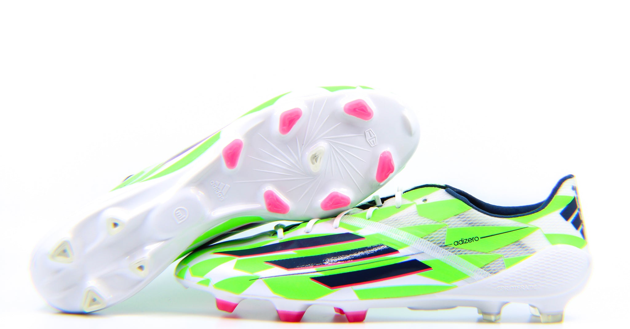 adidas f50 adizero green pink