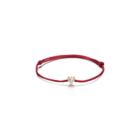 aine bracelet purchase red string stone heart cut bracelet