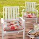 Load image into Gallery viewer, The Pioneer Woman Multi-color Floral Patchwork Outdoor Seat Pad, 19&quot;W x 18&quot;L x 5&quot;H, 2 Pack
