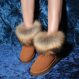 Winter warm cotton boots