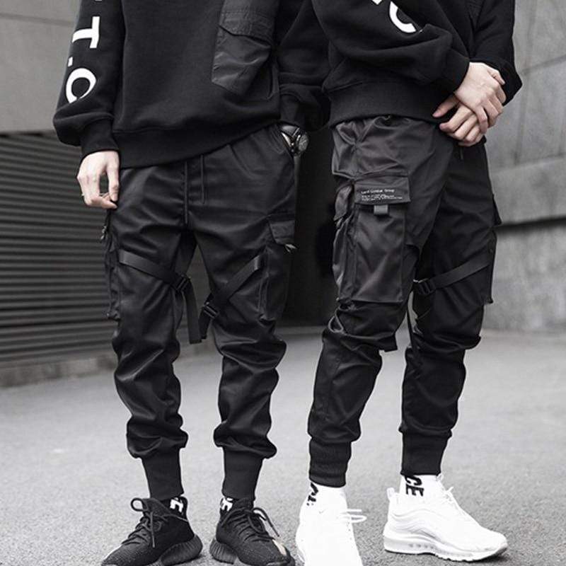 ribbons jogger pants