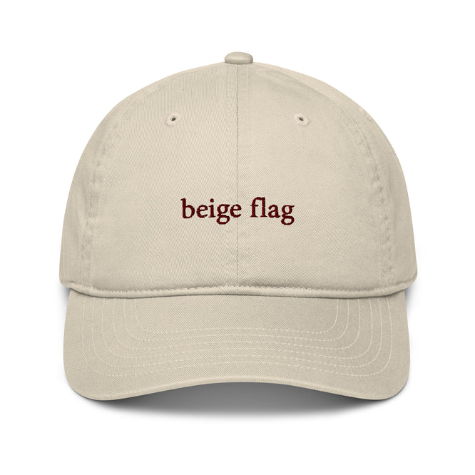 Beige Flag Hat