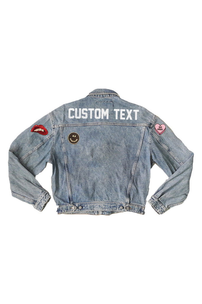 Custom Vintage Denim Jacket