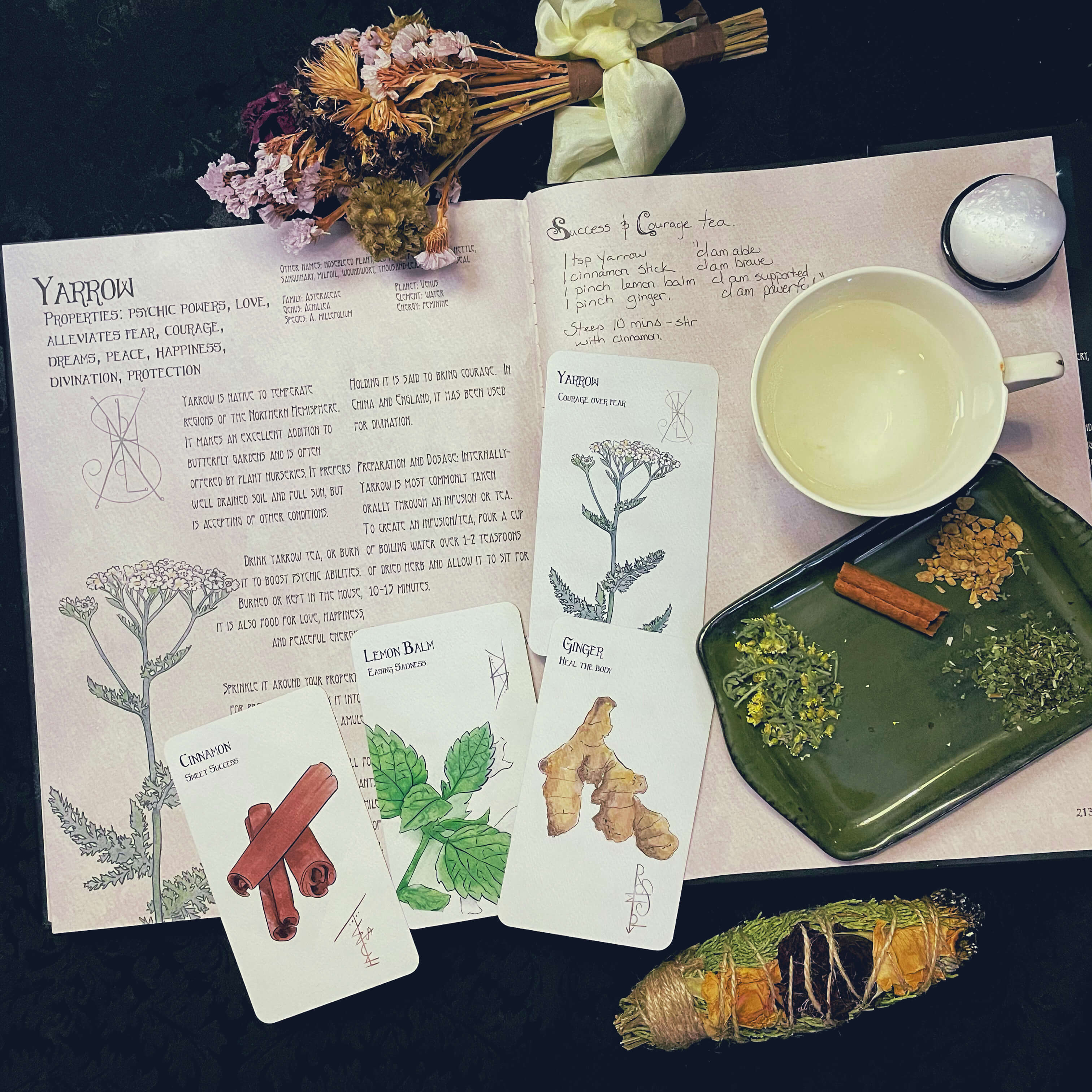 The Likely Herbarium, The Likely Oracle, wolf moon tea