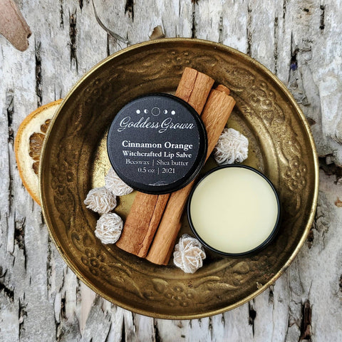 goddess grown apothecary lip salve