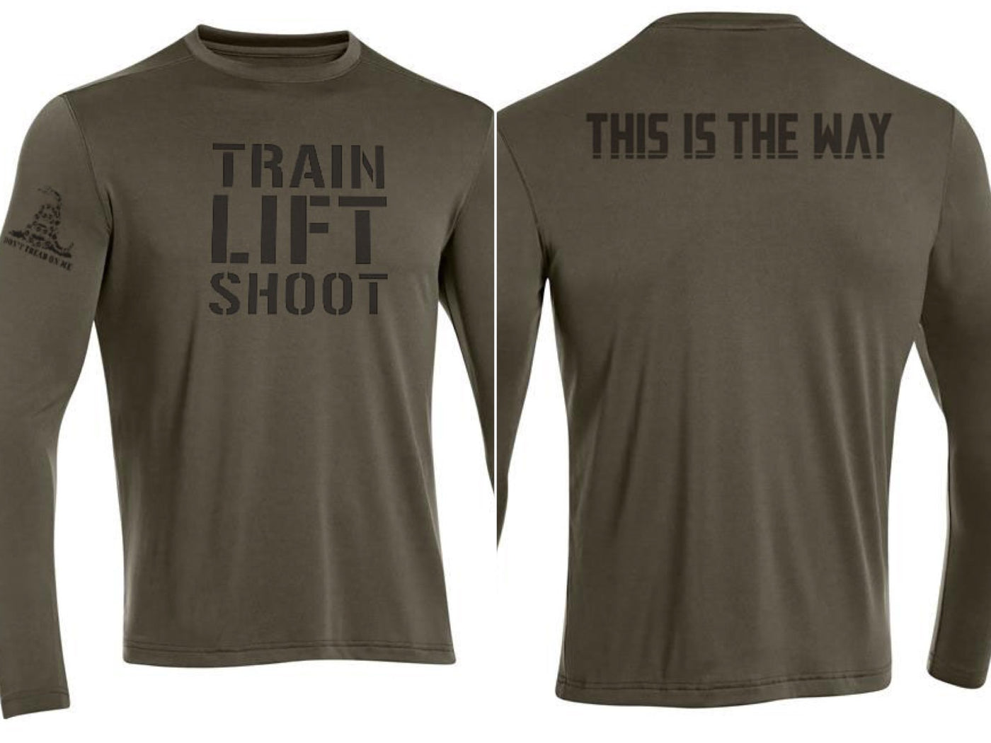 Op grote schaal maïs Afkeer Train Lift Shoot - This is the Way DriFit Longsleeve Training Shirt (O
