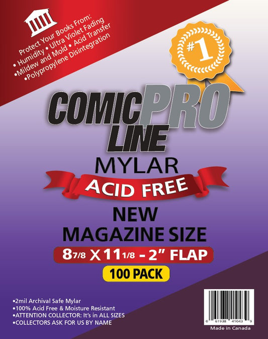 Magazine Size - 24pt - 8 3/8 x 11 – Comic Pro Line