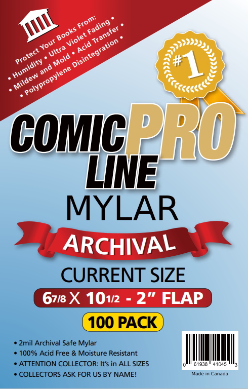 Current Age - 56pt Backer Boards - 6 3/4 x 10 1/2 – Comic Pro Line