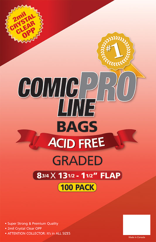 Regular Size Comic Book Bags – Comic Pro Line