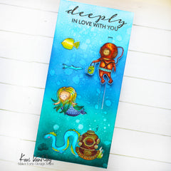 Stamp - Underwater Adventures - MakerForte - 6x8
