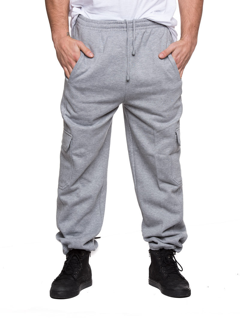 cargo fleece joggers