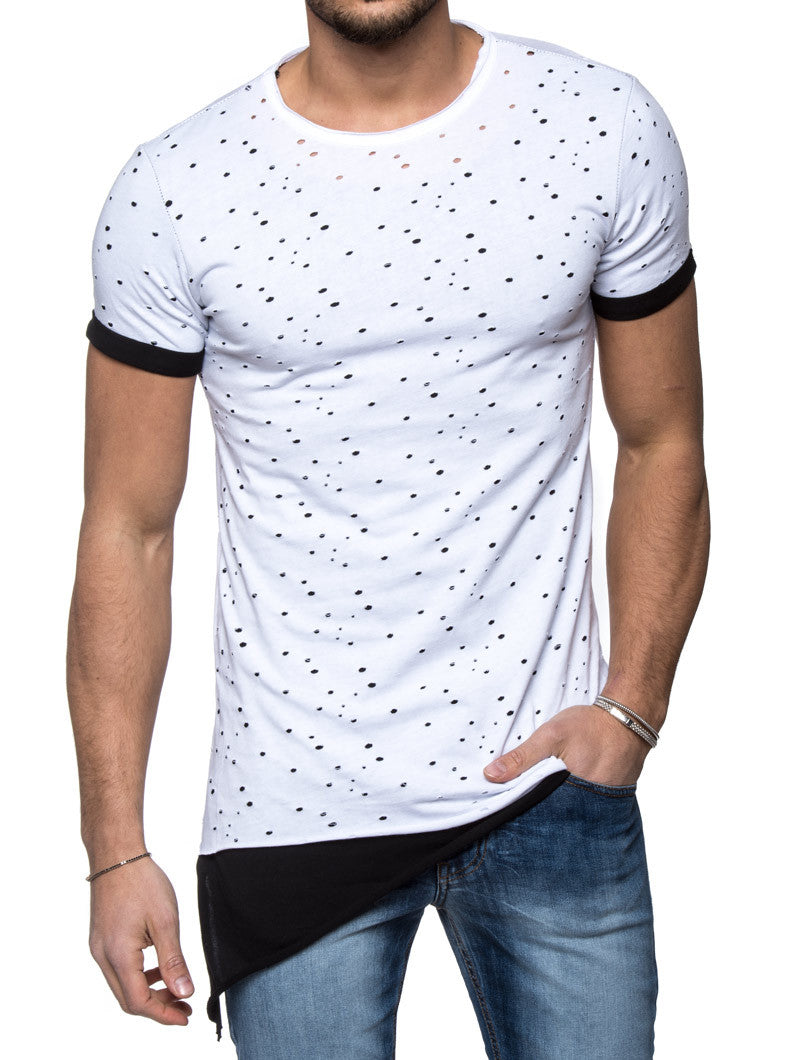 Men's Clothing | White Holes T-Shirt | Nohow – Nohow Style