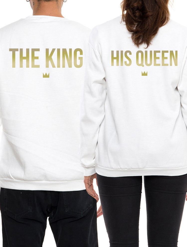 the king his queen sweatshirts