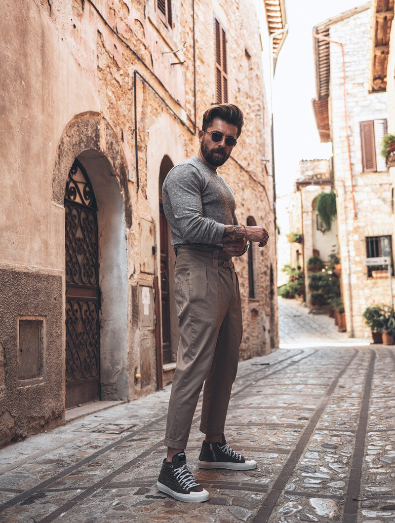 LINCOLN FORMAL PANTS IN BEIGE – Nohow Style