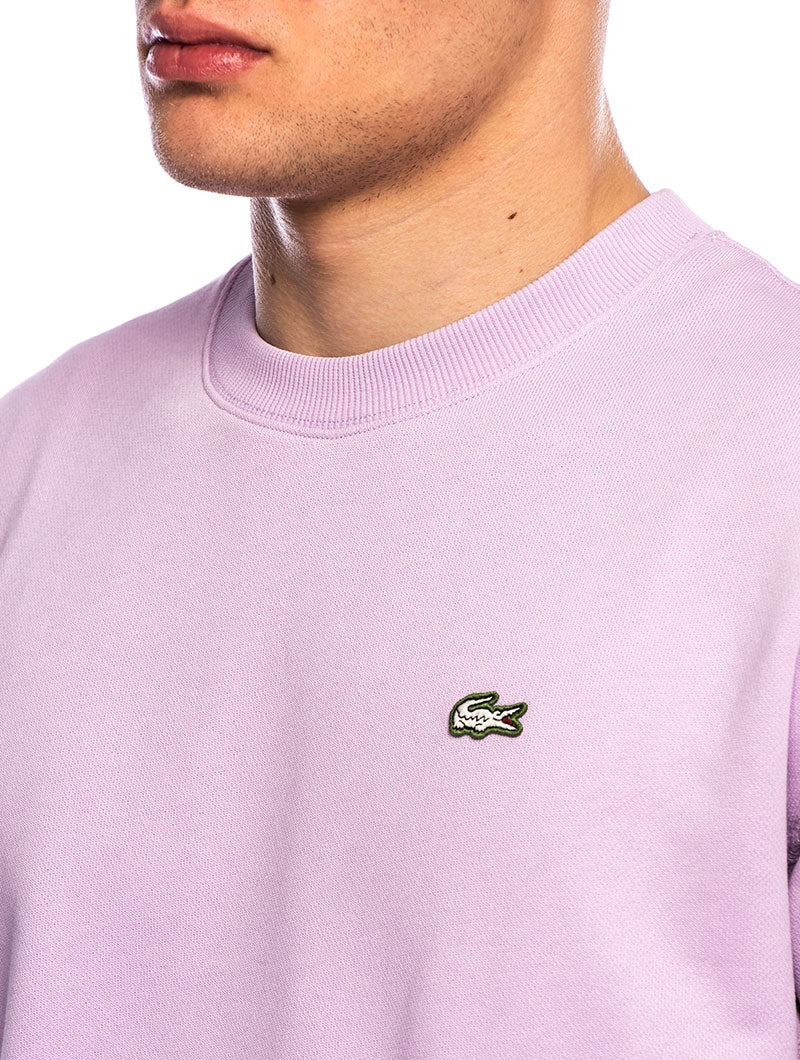 purple lacoste sweater