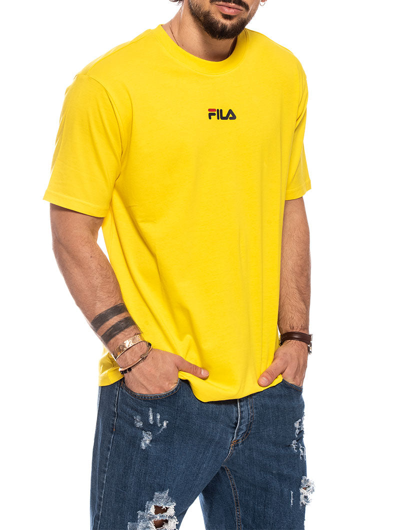 yellow fila t shirt