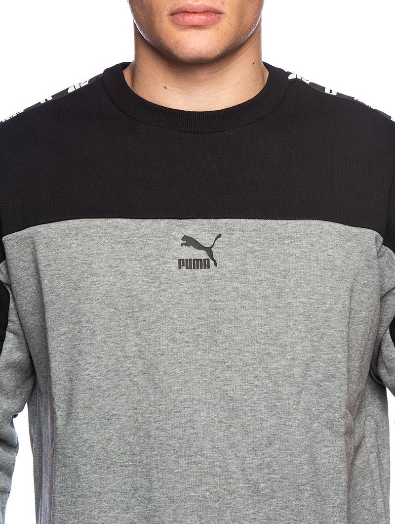 puma tape crew sweatshirt