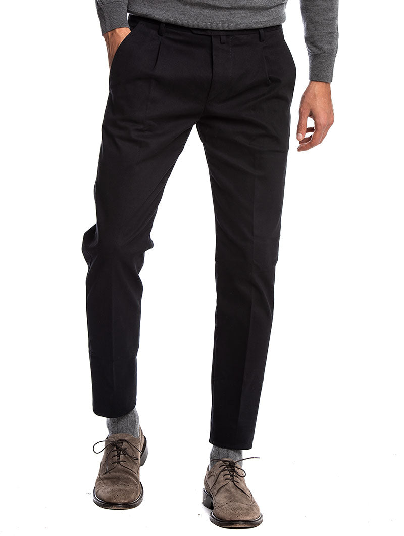 formal pants with casual shoes